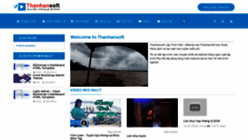 What Thanhansoft.com website looked like in 2019 (4 years ago)