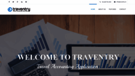 What Traventry.in website looked like in 2019 (4 years ago)