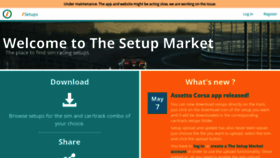 What Thesetupmarket.com website looked like in 2019 (4 years ago)