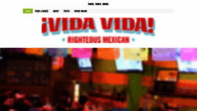 What Thevidavida.com website looked like in 2019 (4 years ago)