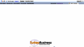 What Turkeybusiness.com website looked like in 2019 (4 years ago)