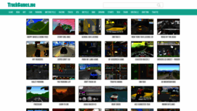 What Truckgames.me website looked like in 2019 (4 years ago)