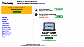 What Thehealthyherb.com website looked like in 2019 (4 years ago)