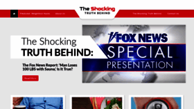 What Theshockingtruthbehind.com website looked like in 2019 (4 years ago)