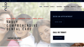 What Thedentalhealthcenters.com website looked like in 2019 (4 years ago)