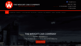 What Thewrightcarcompany.co.uk website looked like in 2019 (4 years ago)