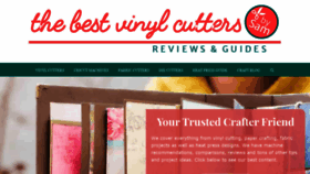 What Thebestvinylcutters.com website looked like in 2019 (4 years ago)