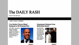 What Thedailyrash.com website looked like in 2019 (4 years ago)