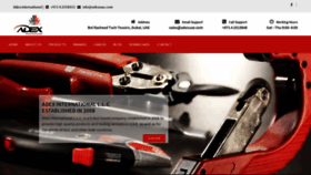 What Toolsmachinerydubai.com website looked like in 2019 (4 years ago)