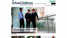What Theschooluniformspecialists.com website looked like in 2019 (4 years ago)