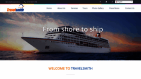 What Travelsmith.in website looked like in 2019 (4 years ago)