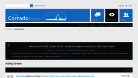What The-corrado.net website looked like in 2019 (5 years ago)
