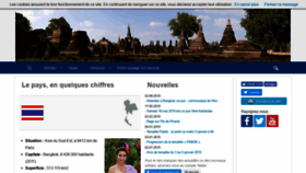 What Thailande-guide.com website looked like in 2019 (4 years ago)