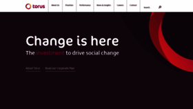What Torus.co.uk website looked like in 2019 (4 years ago)