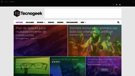 What Tecnogeek.com website looked like in 2019 (4 years ago)