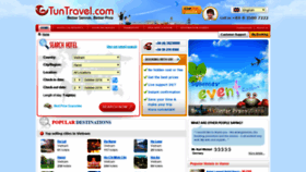 What Tuntravel.com website looked like in 2019 (4 years ago)