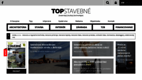 What Topstavebne.sk website looked like in 2019 (4 years ago)