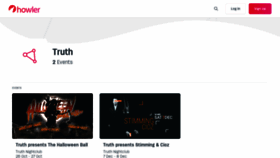 What Truthjhb.com website looked like in 2019 (4 years ago)