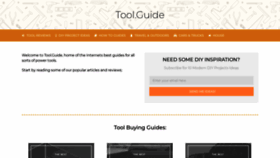 What Tool.guide website looked like in 2019 (4 years ago)