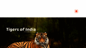 What Tigersofindia.com website looked like in 2019 (4 years ago)
