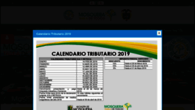 What Tramites-mosquera.gov.co website looked like in 2019 (4 years ago)
