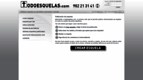 What Todoesquelas.com website looked like in 2019 (4 years ago)