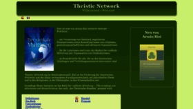 What Theistic-network.org website looked like in 2019 (4 years ago)