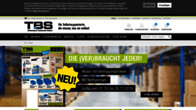 What Technischerbedarf.de website looked like in 2019 (4 years ago)