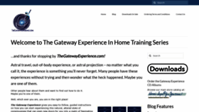 What Thegatewayexperience.com website looked like in 2019 (4 years ago)