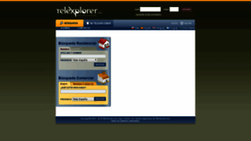 What Telexplorer.es website looked like in 2019 (4 years ago)