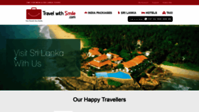 What Travelwithsmile.com website looked like in 2019 (4 years ago)