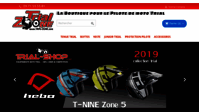 What Trial-zone.com website looked like in 2019 (4 years ago)