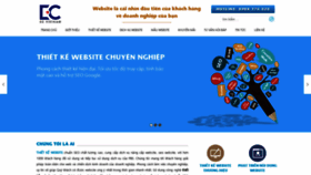 What Thietkeweb247.com.vn website looked like in 2019 (4 years ago)