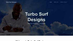 What Turbosurfdesigns.com.au website looked like in 2019 (4 years ago)