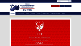 What Tffhgdbursa.org.tr website looked like in 2019 (4 years ago)