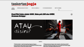 What Taskertasjogja.com website looked like in 2019 (4 years ago)