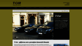 What T-car.cz website looked like in 2019 (4 years ago)