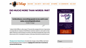 What Thesoulmap.com website looked like in 2019 (4 years ago)