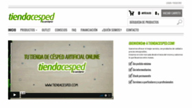 What Tiendacesped.com website looked like in 2019 (4 years ago)