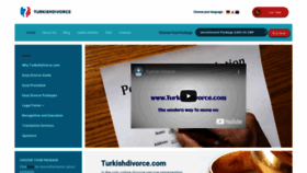 What Turkishdivorce.com website looked like in 2019 (4 years ago)