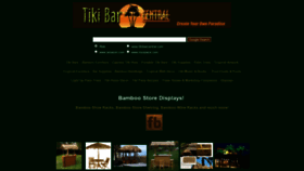 What Tikibarcentral.com website looked like in 2019 (4 years ago)