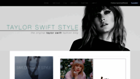 What Taylorswiftstyle.com website looked like in 2019 (4 years ago)