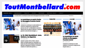 What Toutmontbeliard.com website looked like in 2019 (4 years ago)