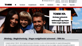 What Tomm.hu website looked like in 2019 (4 years ago)