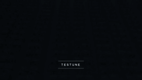 What Testune.com website looked like in 2019 (4 years ago)