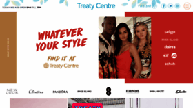 What Treatyshoppingcentre.co.uk website looked like in 2019 (4 years ago)