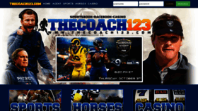 What Thecoach123.com website looked like in 2019 (4 years ago)