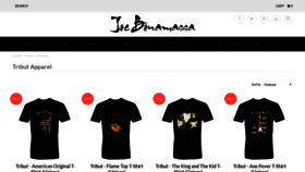 What Tributapparel.com website looked like in 2019 (4 years ago)