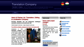 What Translationcompany.org website looked like in 2019 (4 years ago)