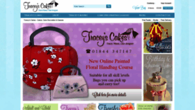 What Traceyscakes.co.uk website looked like in 2019 (4 years ago)